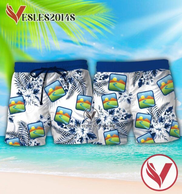 West Hills College Lemoore Logo Beach Shirts, Shorts, Perfect Gifts Idea In Holiday - Vesles2014S 1