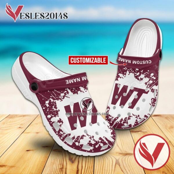 West Texas A & M University Crocs Classic Clogs, Unique Footwear For Fans - Vesles2014S