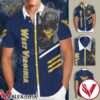 West Virginia Mountaineers Hail West Virginia Navy Hawaiian Shirt And Short, Unique Gifts For Friends - Vesles2014S 1