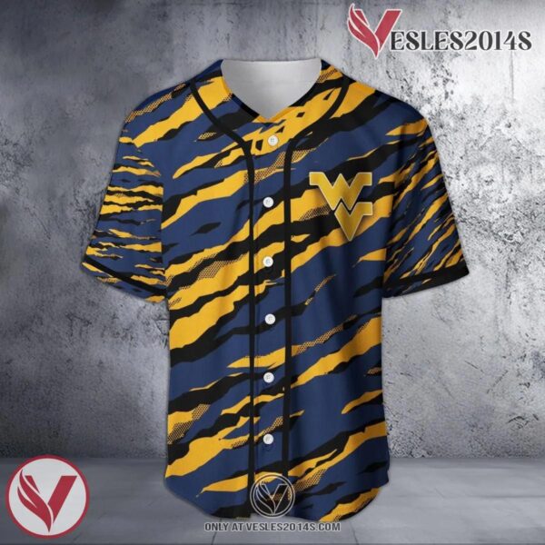 West Virginia Mountaineers Jersey Sport Style Keep Go On NCAA, Unique Gifts For Fans - Vesles2014s