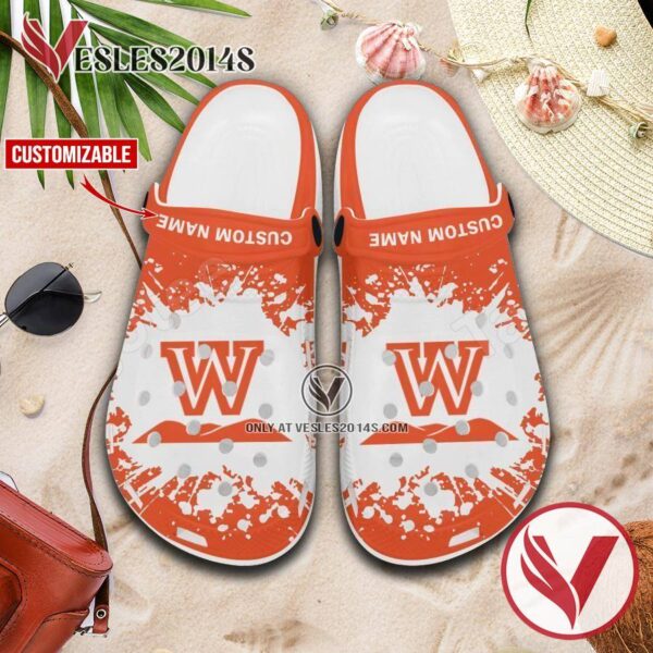 West Virginia Wesleyan College Crocs Classic Clogs, Unique Footwear For Fans - Vesles2014S 1