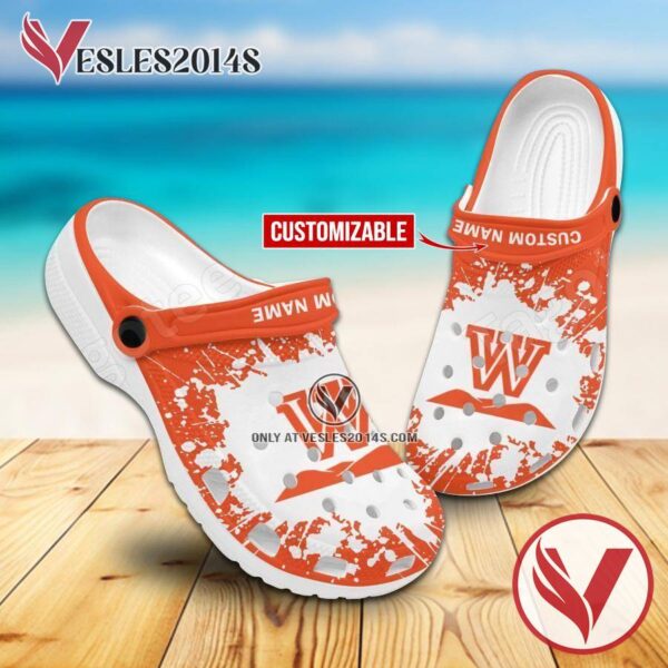 West Virginia Wesleyan College Crocs Classic Clogs, Unique Footwear For Fans - Vesles2014S