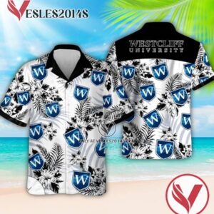 Westcliff University Logo Hawaiian Suit, Perfect Gifts Idea In Holiday - Vesles2014S