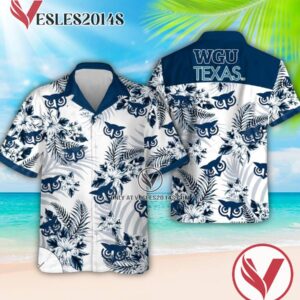Western Governors University Texas Logo Aloha Summer Shirt, Perfect Gifts Idea In Holiday - Vesles2014S