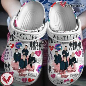 Westlife Music Crocs Crocband Clogs Shoes, Unique Gifts For Fans - Vesles2014S