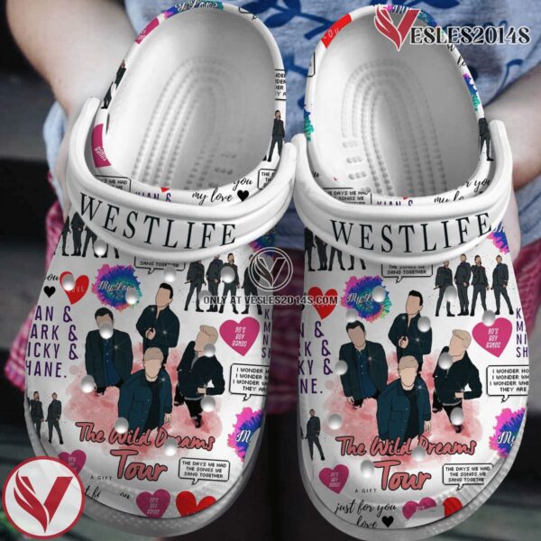 Westlife Music Crocs Crocband Clogs Shoes, Unique Gifts For Fans - Vesles2014S