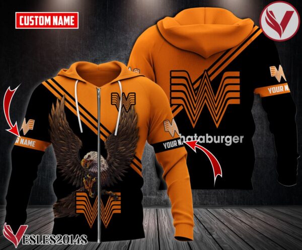Whataburger Uniform Custom Hoodie Style 2 - Vesles2014S 1