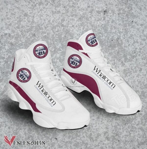 Whatcom Community College Logo Air Jordan 13 Shoes, Best Sneaker Gifts For Fans - Vesles2014s