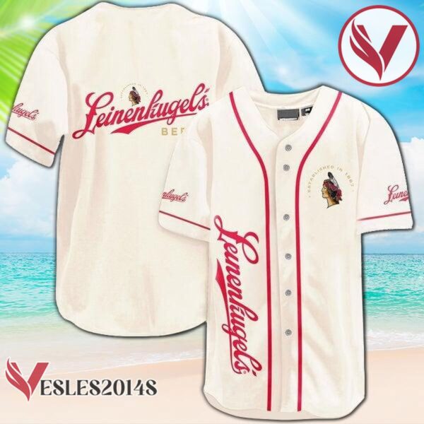 Wheat Leinenkugel Beer Baseball Jersey, Perfect Gifts For Fans - Vesles2014S