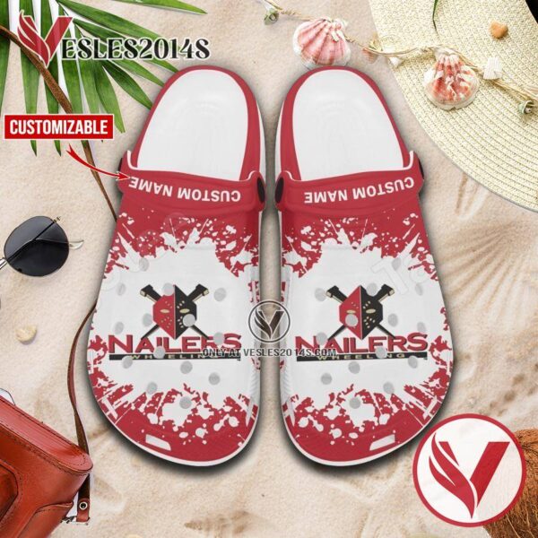 Wheeling Nailers Logo Crocs Shoes For Men And Women, Unique Clogs Shoes For Fans - Vesles2014S 1