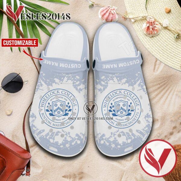 Wheelock College Custom Crocs Shoes For Men And Women (2)