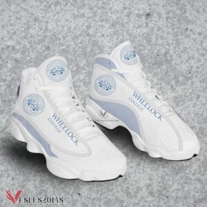 Wheelock College Logo Air Jordan 13 Shoes, Best Sneaker Gifts For Fans - Vesles2014s