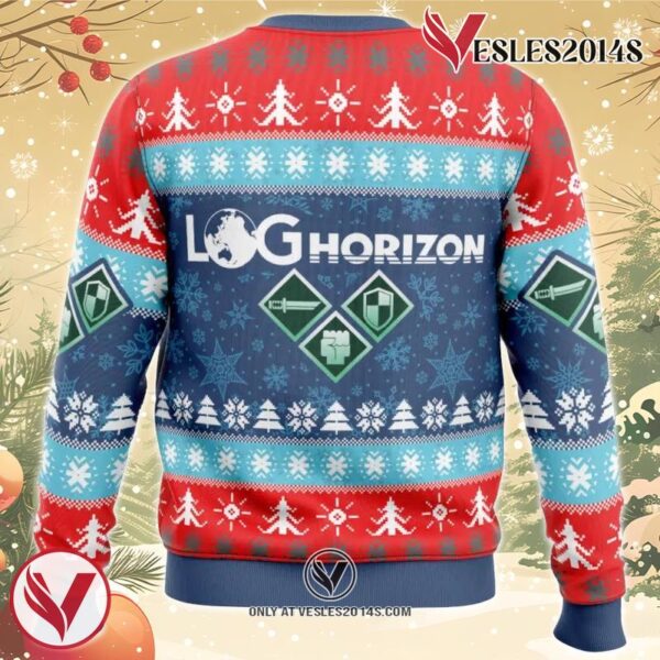 When Santa Retires Log Horizon Ugly Christmas Sweater, Unique Christmas Gift For Fans - Vesles2014S 1