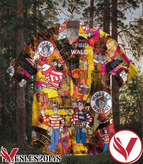 Where’s Waldo Hawaiian Shirt, Unique Gifts For Friends - Vesles2014S 1