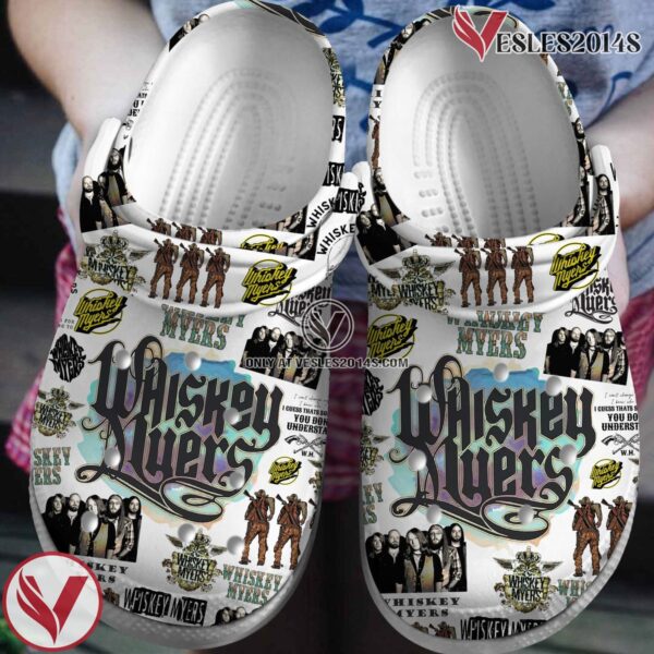 Whiskey Myers Music Crocs Crocband Clogs Shoes, Unique Gifts For Fans - Vesles2014S