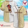 White And Beige Split Captain Morgan Baseball Jersey, Perfect Gifts For Fans - Vesles2014S