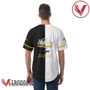 White And Black Split Modelo Beer Baseball Jersey, Perfect Gifts For Fans - Vesles2014S 5