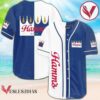 White - Blue Hamm's Baseball Jersey, Perfect Gifts For Fans - Vesles2014S