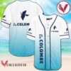 White Blue La Colombe Baseball Jersey, Perfect Gifts For Fans - Vesles2014S