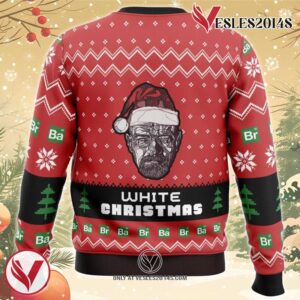 White Christmas Breaking Bad Ugly Christmas Sweater, Unique Christmas Gift For Fans - Vesles2014S 1