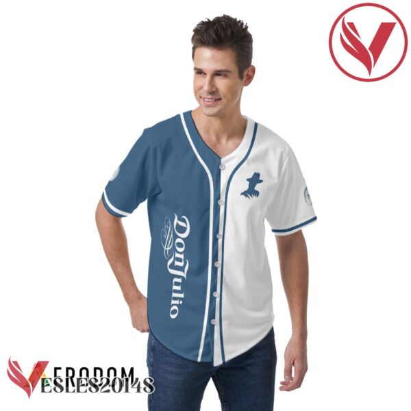 White Don Julio Baseball Jersey, Perfect Gifts For Fans - Vesles2014S 2