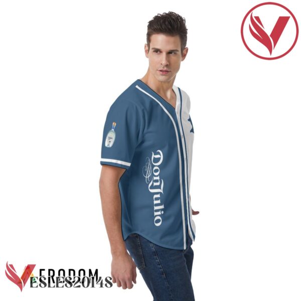 White Don Julio Baseball Jersey, Perfect Gifts For Fans - Vesles2014S 4