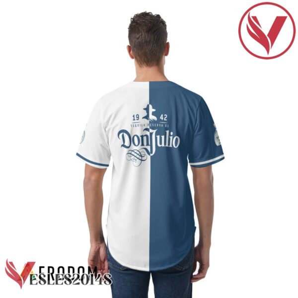 White Don Julio Baseball Jersey, Perfect Gifts For Fans - Vesles2014S 5