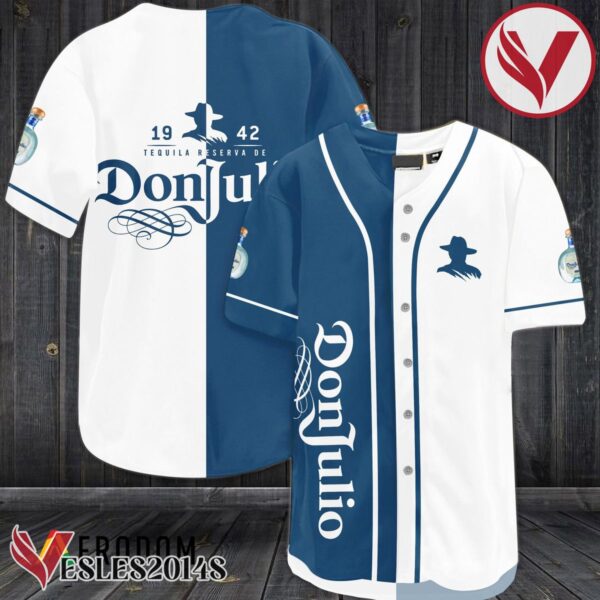 White Don Julio Baseball Jersey, Perfect Gifts For Fans - Vesles2014S