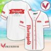 White Rheingold Beer Baseball Jersey, Perfect Gifts For Fans - Vesles2014S