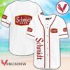 White Schmidt's Beer Baseball Jersey, Perfect Gifts For Fans - Vesles2014S
