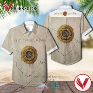 Whitesnake 1987 Casual Hawaiian Shirt, Best Gifts For Summer Vesles2014S