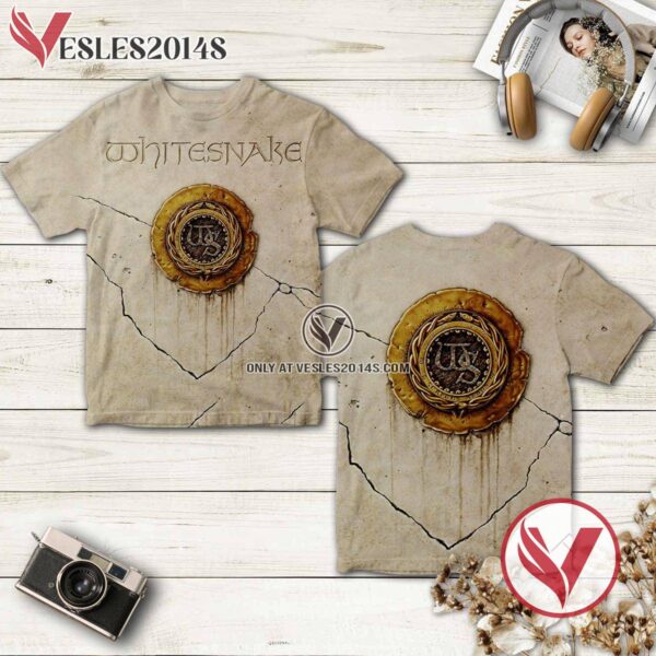 Whitesnake Album Cover Shirt, Unique Gifts For Music Lovers - Vesles2014S