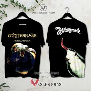 Whitesnake Band Trouble Album 3D T-Shirt, Unique Gifts For Music Lovers - Vesles2014S