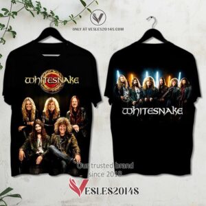 Whitesnake Members Album 3D Shirt, Unique Gifts For Music Lovers - Vesles2014S