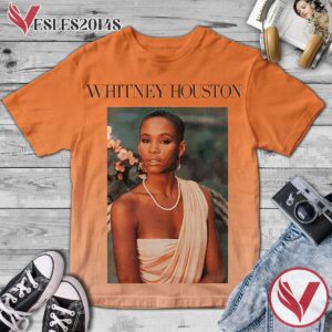 Whitney Houston Debut Album Cover Shirt, Perfect Gifts For Music Lovers - Vesles2014S