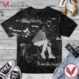 Whitney Houston I'm Your Baby Tonight Album Cover Shirt, Perfect Gifts For Music Lovers - Vesles2014S