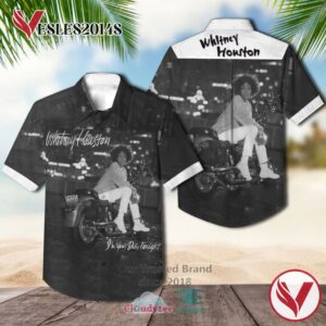 Whitney Houston I'm Your Baby Tonight Albums Hawaiian Shirt, Best Gift For Music Lovers Vesles2014S