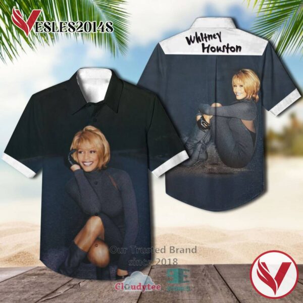 Whitney Houston My Love Is Your Love Albums Hawaiian Shirt, Best Gift For Music Lovers Vesles2014S