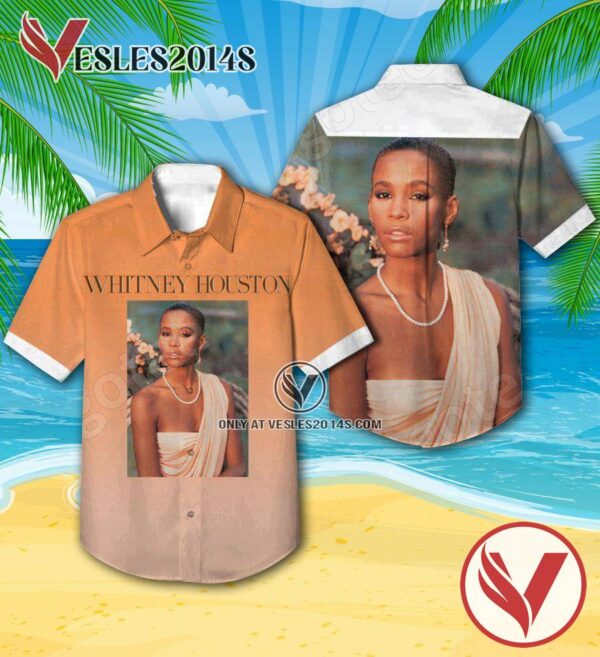 Whitney Houston The Debut Studio Album Hawaiian Shirt, Unique Gifts For Music Lovers - Vesles2014S