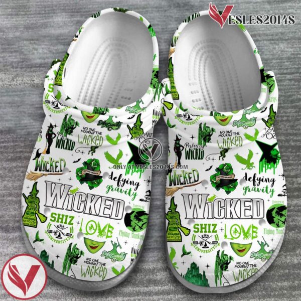 Wicked Music Crocs Crocband Clogs Shoes, Unique Gifts For Fans Style 1 - Vesles2014S 2