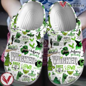Wicked Music Crocs Crocband Clogs Shoes, Unique Gifts For Fans Style 1 - Vesles2014S