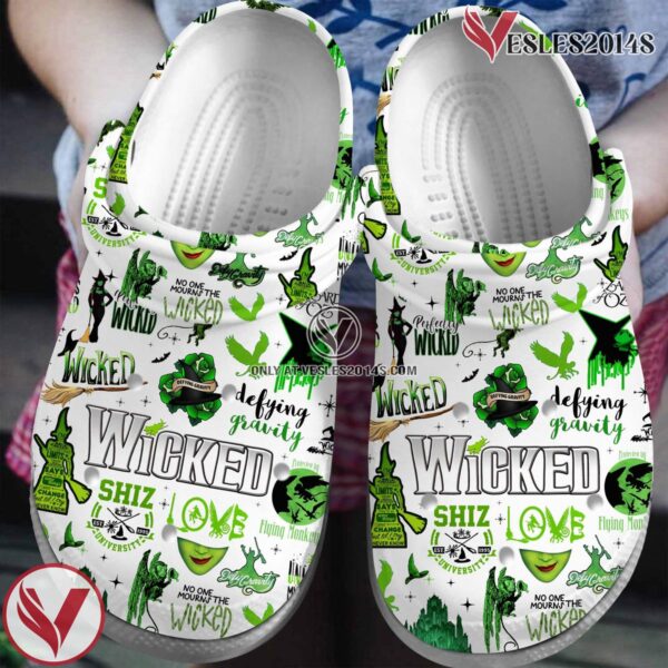 Wicked Music Crocs Crocband Clogs Shoes, Unique Gifts For Fans Style 1 - Vesles2014S