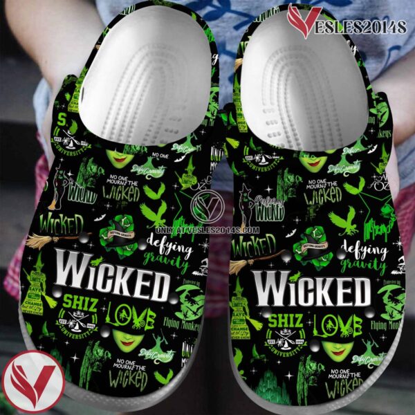 Wicked Music Crocs Crocband Clogs Shoes, Unique Gifts For Fans Style 2 - Vesles2014S