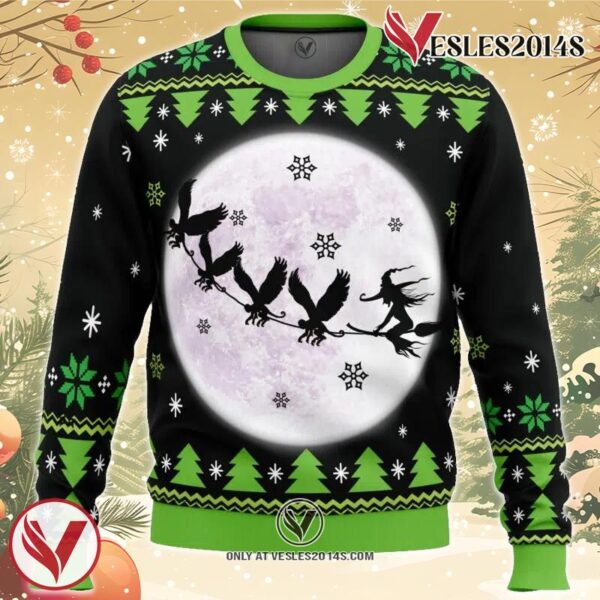 Wicked the musical Ugly Christmas Sweater, Unique Christmas Gift For Fans - Vesles2014S