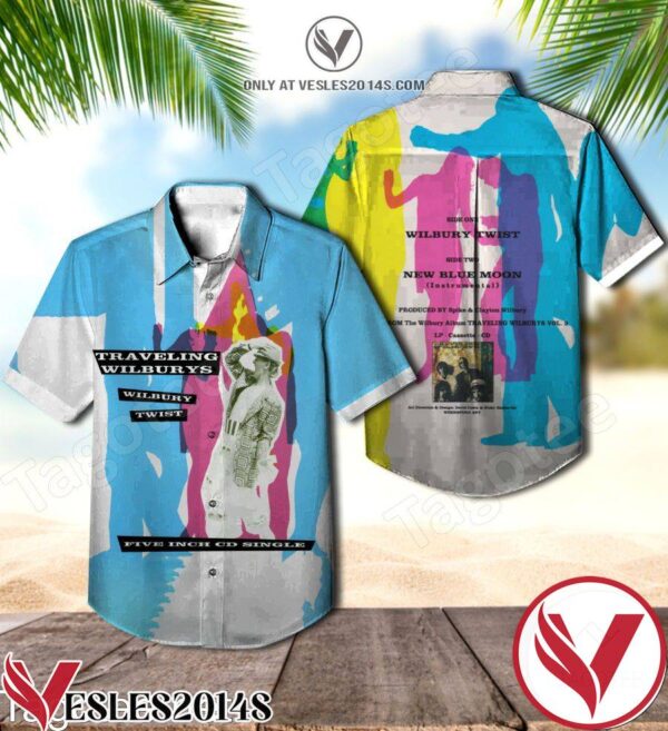 Wilbury Twist Single By Traveling Wilburys Hawaiian Shirt, Unique Gifts For Friends - Vesles2014S 1