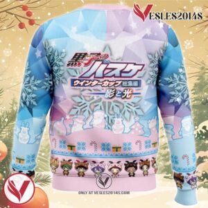 Will You Accept My Gift Kuroko’s Basketball Ugly Christmas Sweater, Unique Christmas Gift For Fans - Vesles2014Ss 1