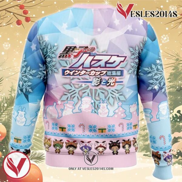 Will You Accept My Gift Kuroko’s Basketball Ugly Christmas Sweater, Unique Christmas Gift For Fans - Vesles2014Ss 1
