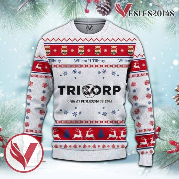 Willem II Tilburg Sport Ugly Christmas Sweater, Unique Gifts For Fans - Vesles2014aS 2