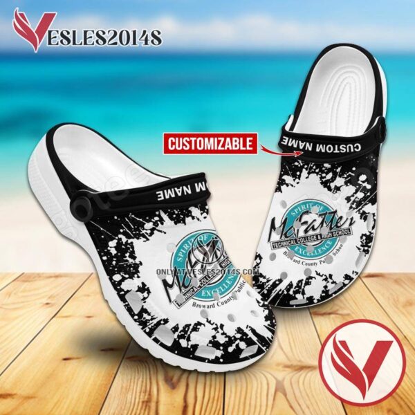 William T McFatter Technical College Custom Crocs Shoes For Men And Women