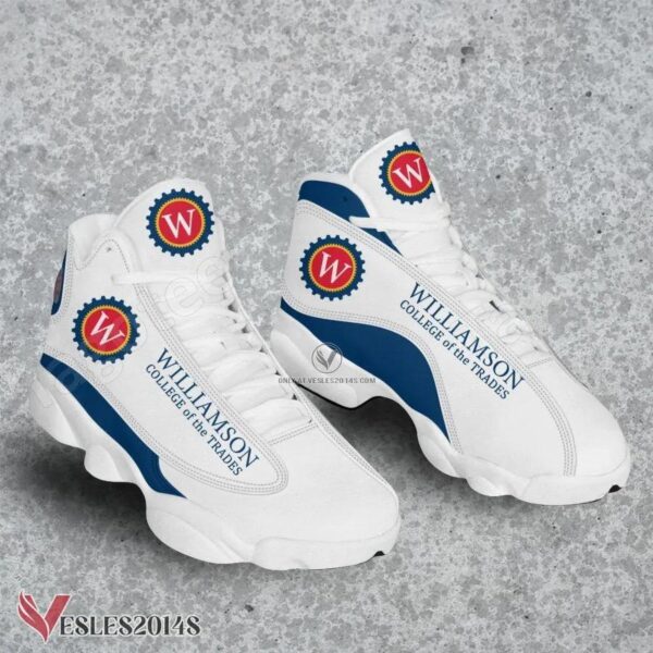 Williamson College of the Trades Logo Air Jordan 13 Shoes, Best Sneaker Gifts For Fans - Vesles2014s 1